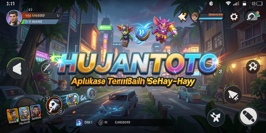 Tampilan utama HUJANTOTO dengan fitur pengingat yang jelas.