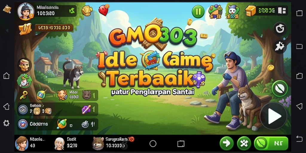 Tampilan gameplay MPO303 yang ceria dan menarik.