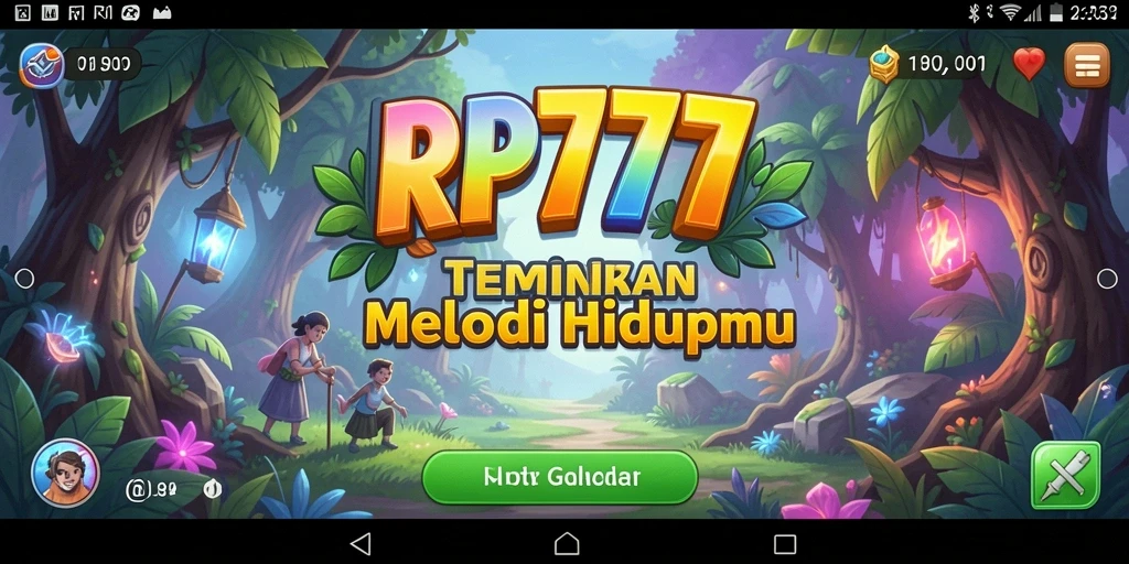 Tampilan screenshot RP777 saat pengguna menikmati musik dengan fitur karaoke.
