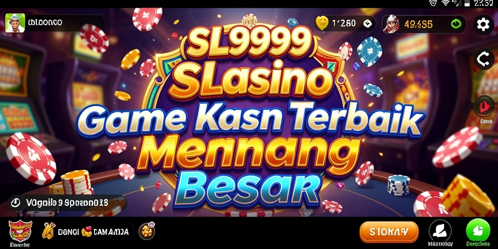 Screenshot utama SL999 menampilkan gameplay Kasino yang seru dan menarik.